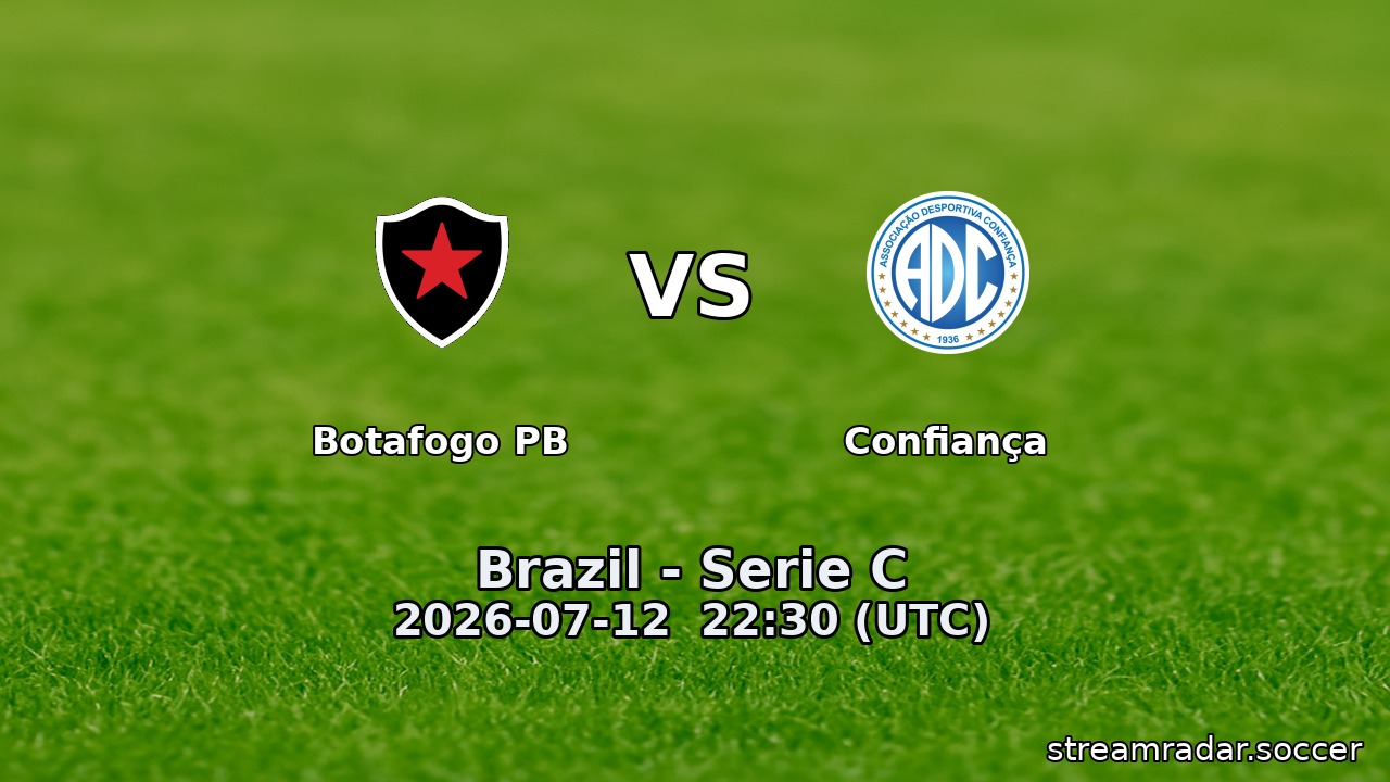 Botafogo PB vs Confiança