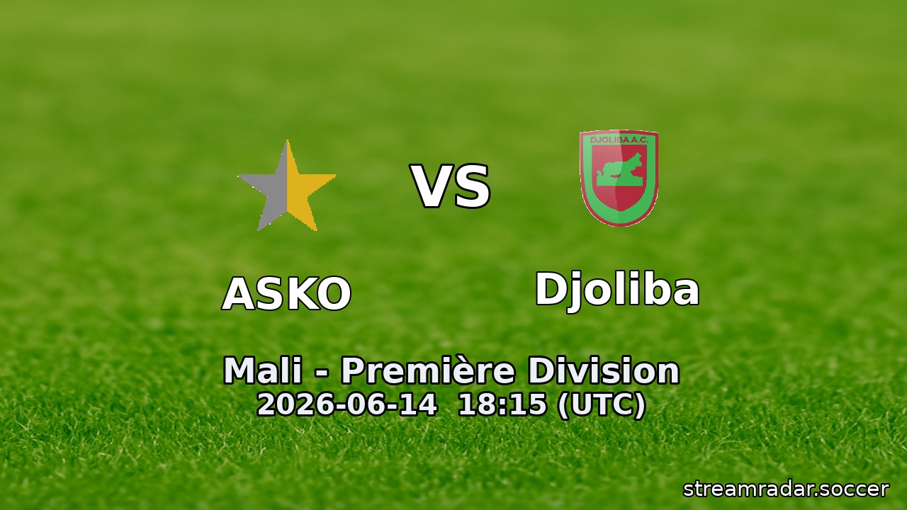 ASKO vs Djoliba