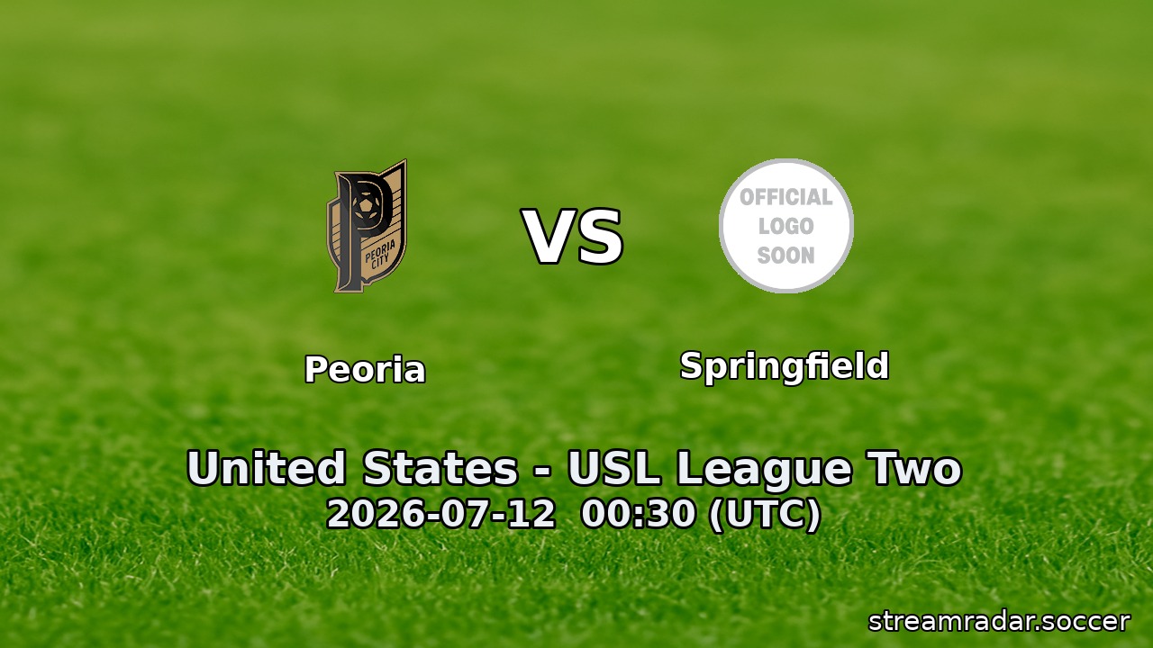Peoria vs Springfield
