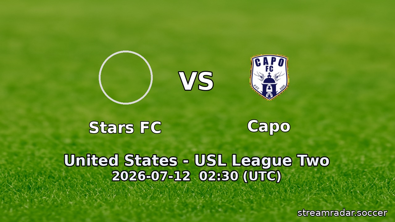 Stars FC vs Capo