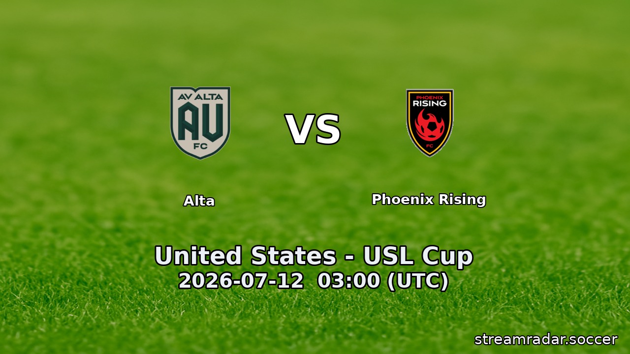 Alta vs Phoenix Rising