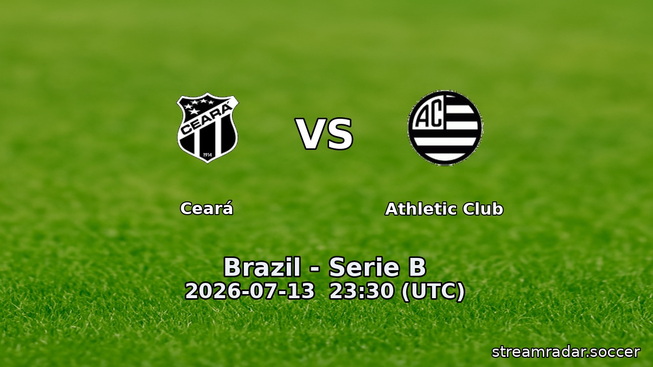 Ceará vs Athletic Club