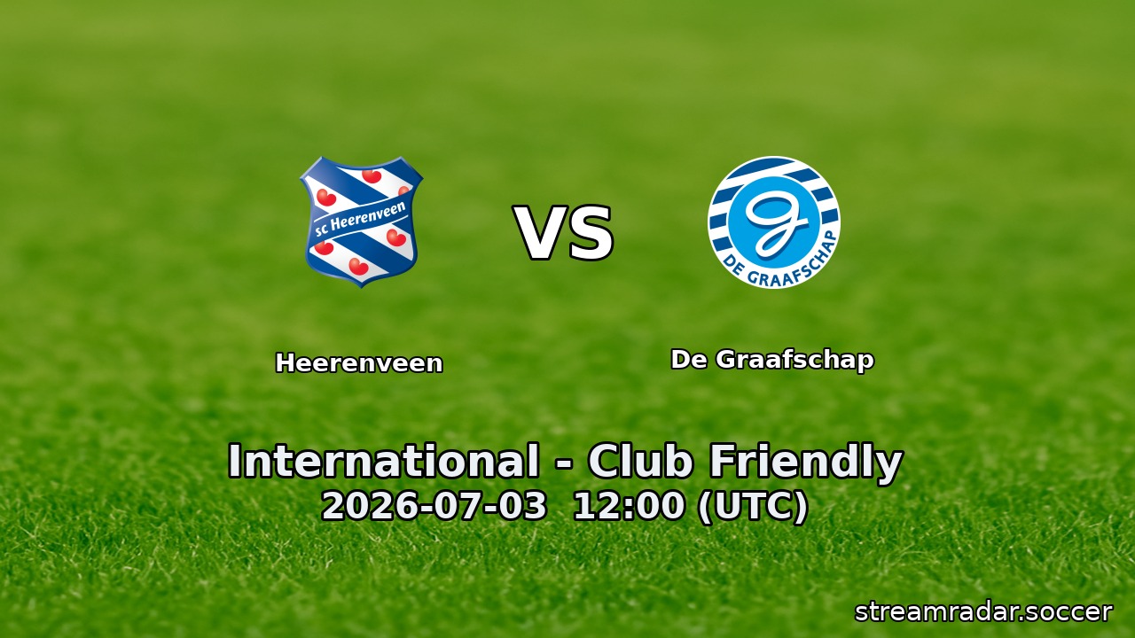 Heerenveen vs De Graafschap