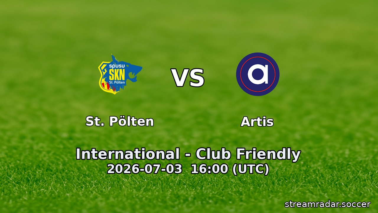 St. Pölten vs Artis