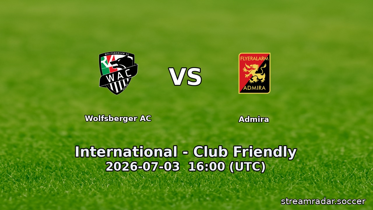 Wolfsberger AC vs Admira