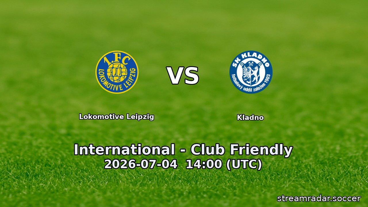 Lokomotive Leipzig vs Kladno