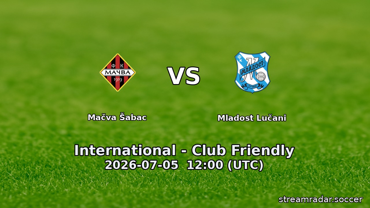 Mačva Šabac vs Mladost Lučani