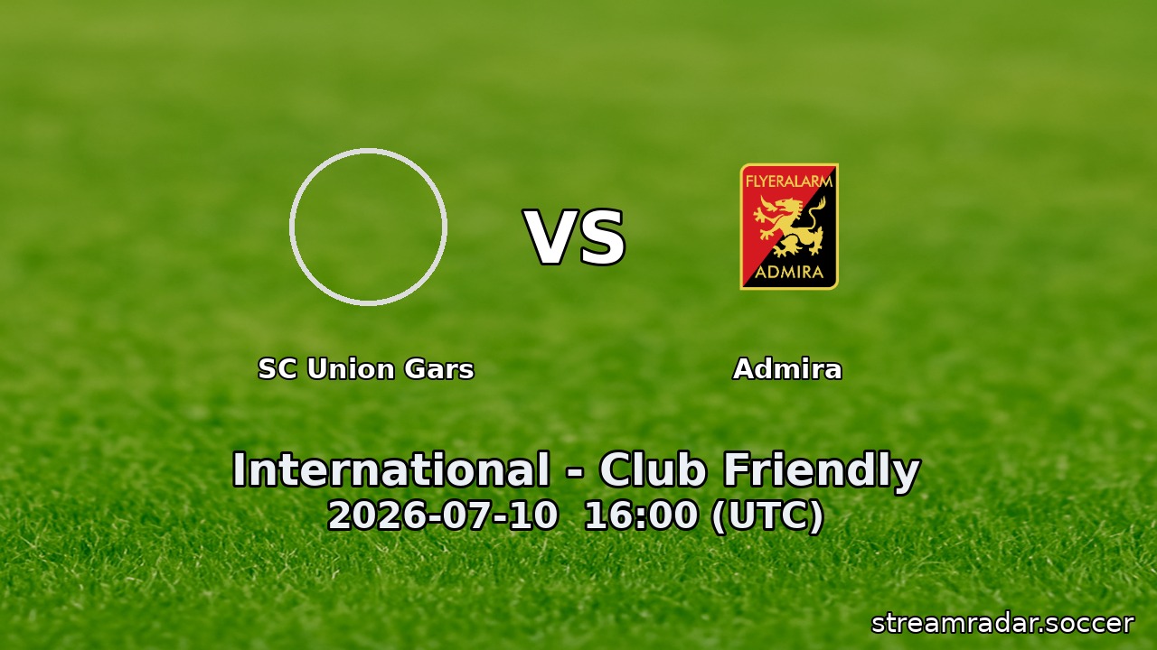 SC Union Gars vs Admira