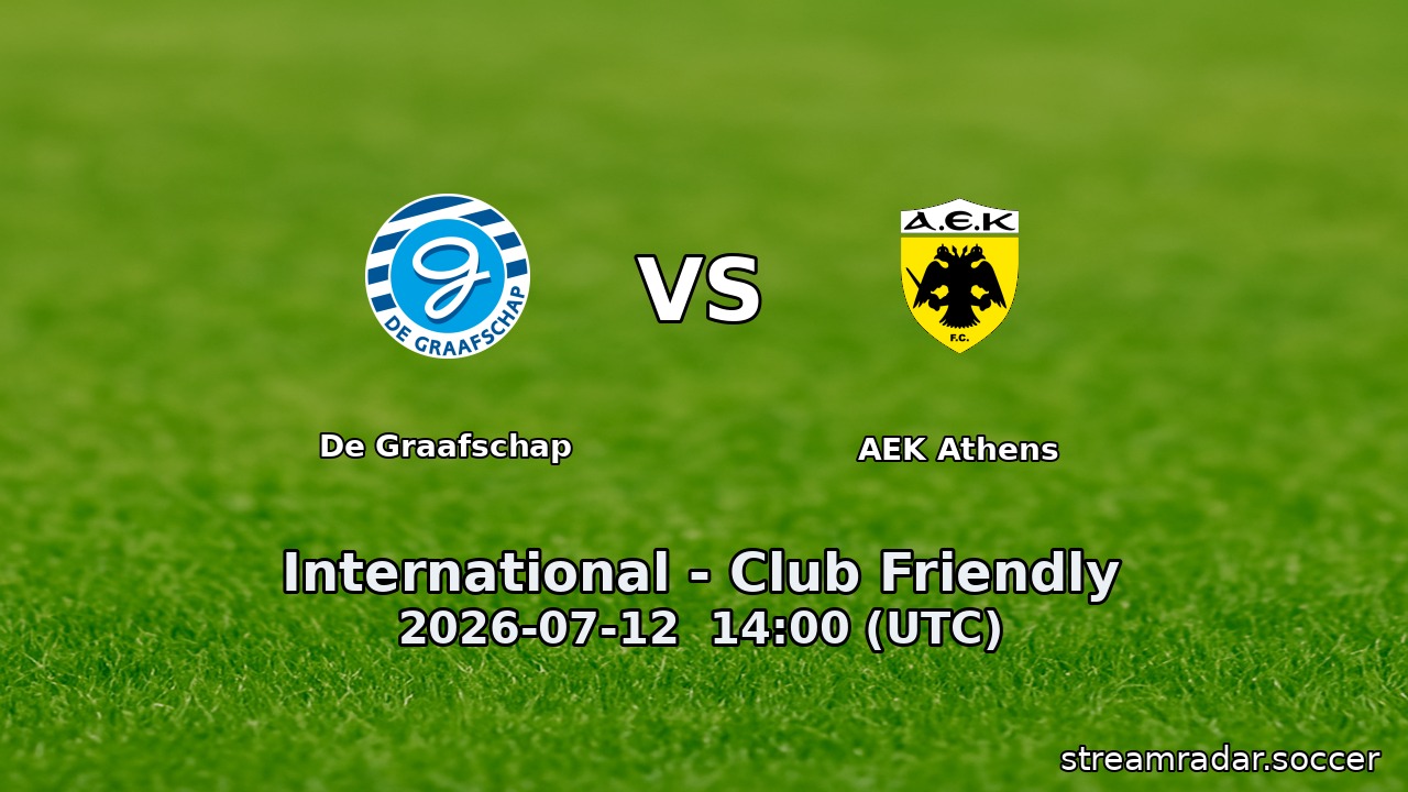 De Graafschap vs AEK Athens