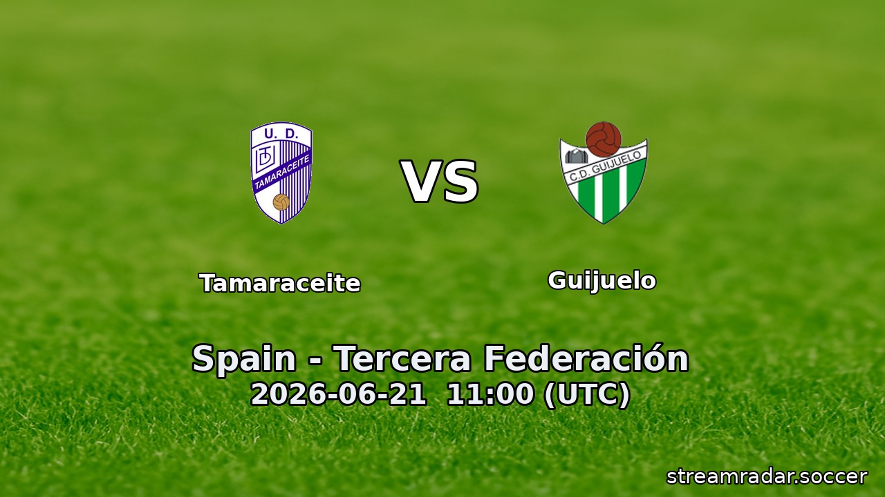Tamaraceite vs Guijuelo