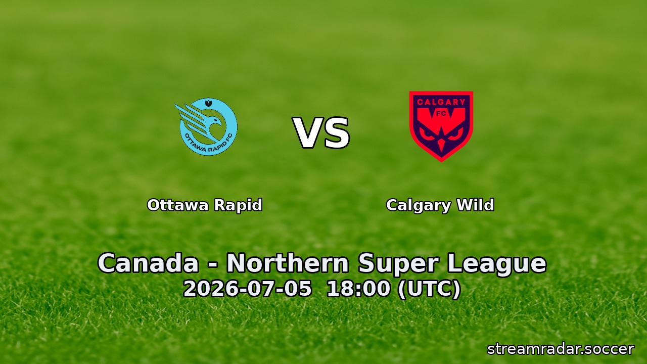 Ottawa Rapid vs Calgary Wild