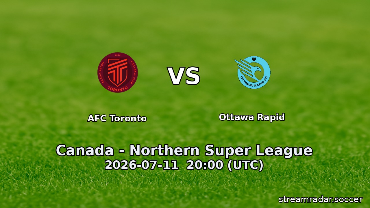 AFC Toronto vs Ottawa Rapid