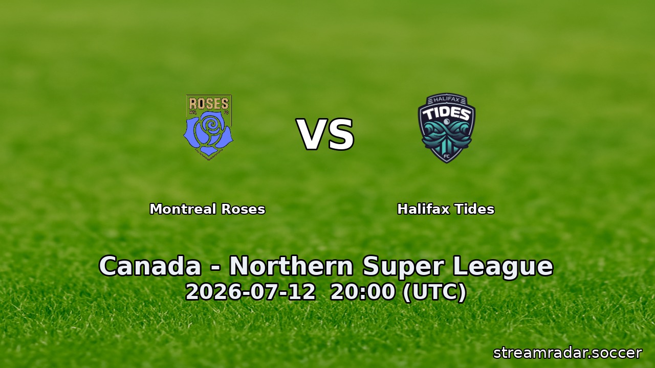 Montreal Roses vs Halifax Tides