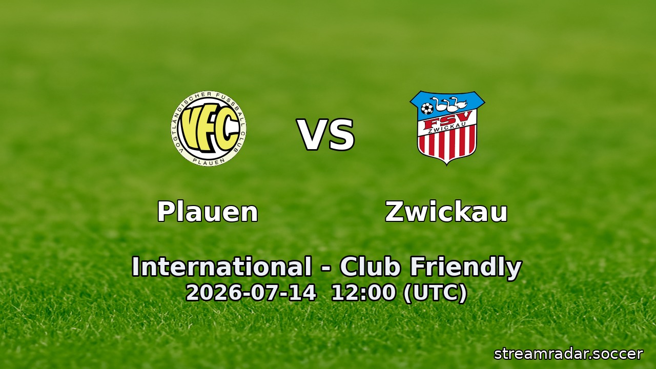 Plauen vs Zwickau