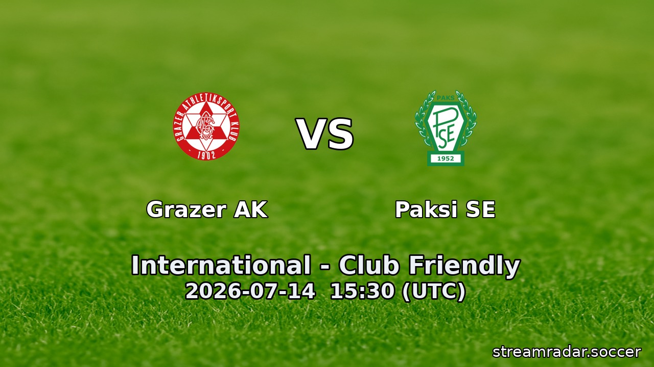 Grazer AK vs Paksi SE