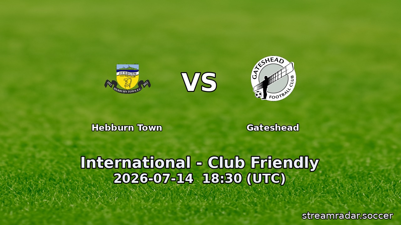 Hebburn Town vs Gateshead