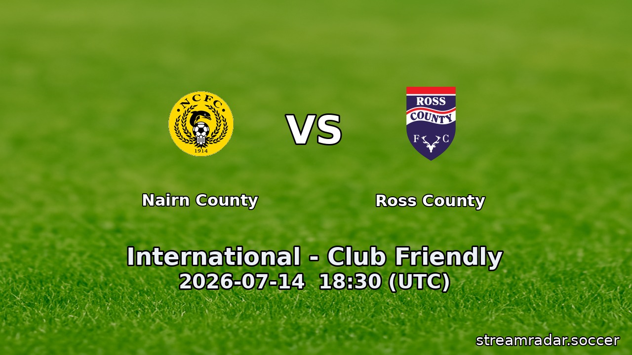Nairn County vs Ross County
