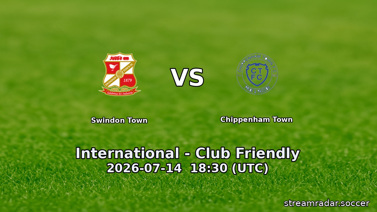 Swindon Town vs Chippenham Town