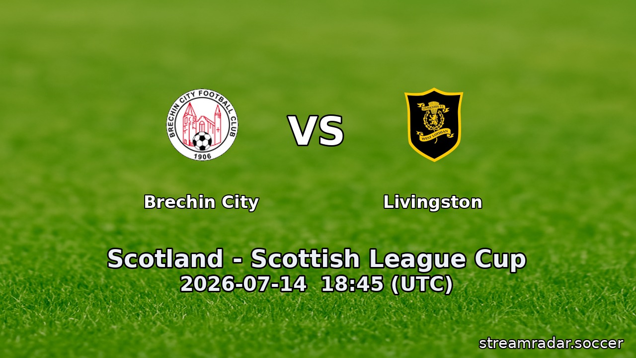 Brechin City vs Livingston