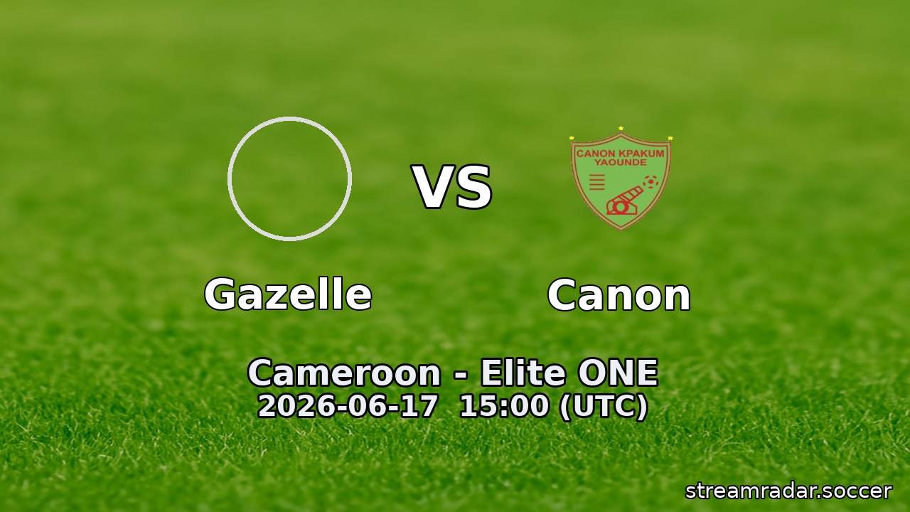 Gazelle vs Canon