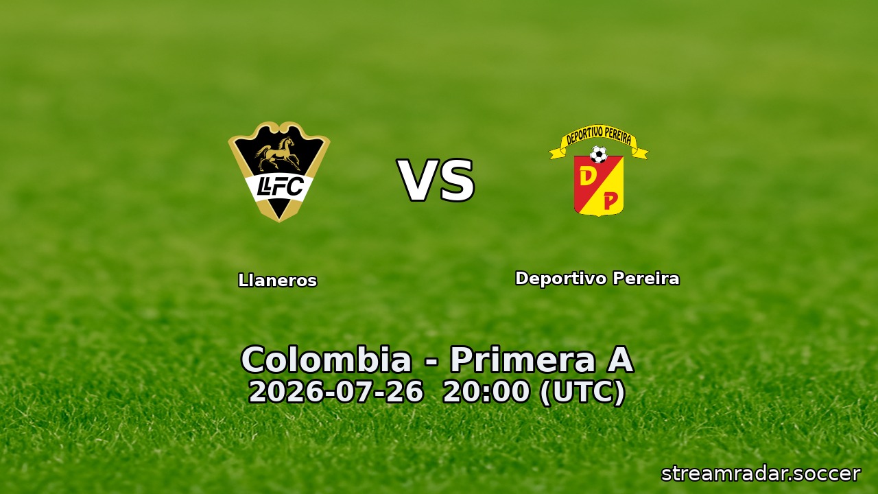 Llaneros vs Deportivo Pereira