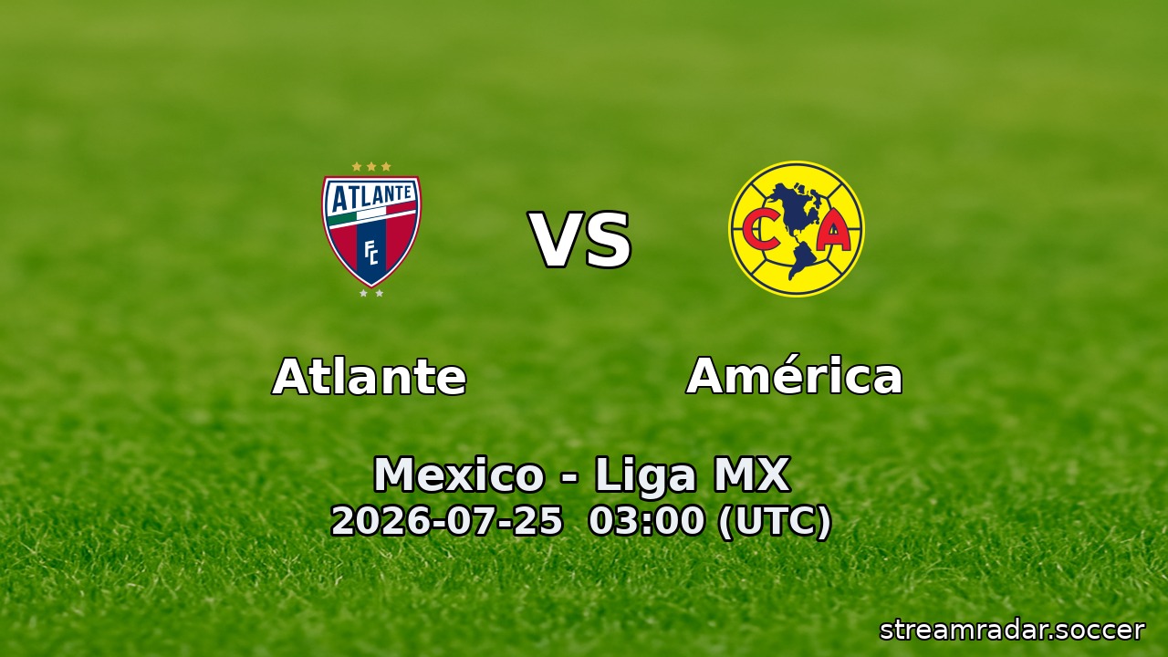 Atlante vs América