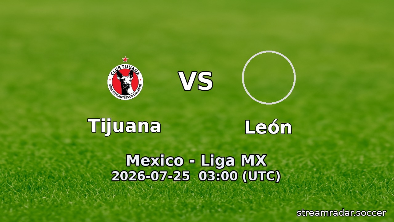 Tijuana vs León