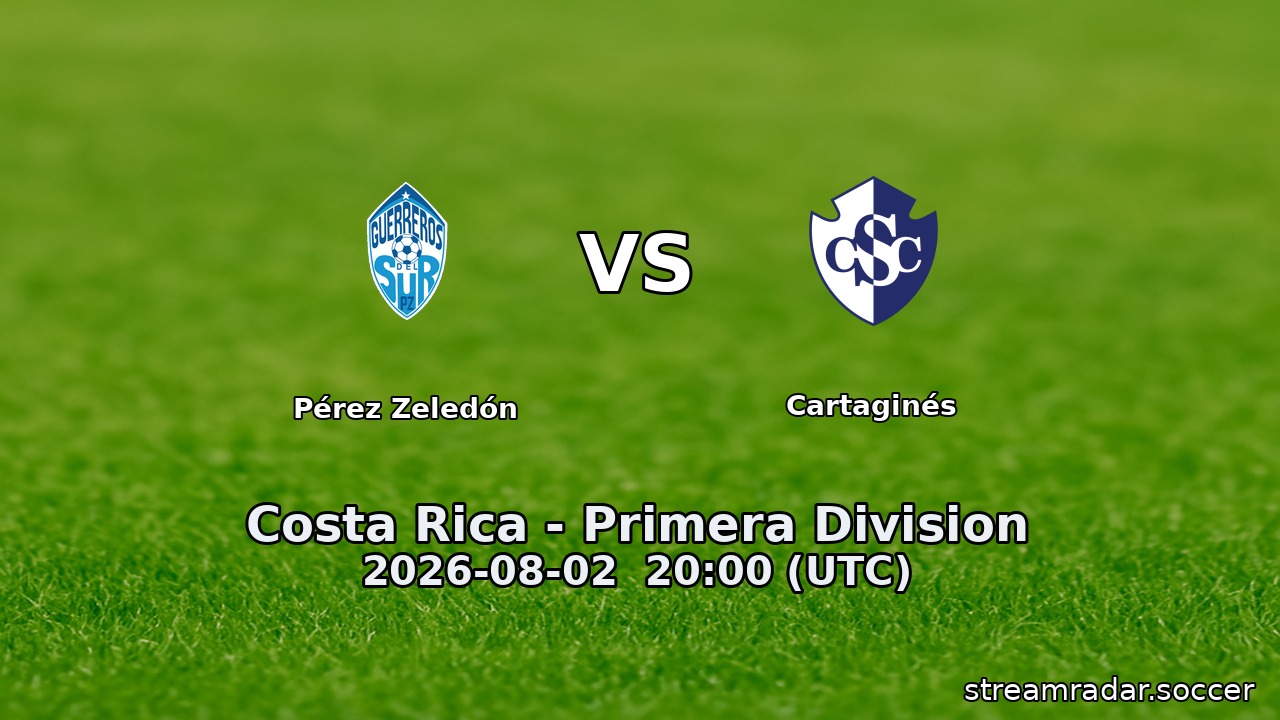 Pérez Zeledón vs Cartaginés