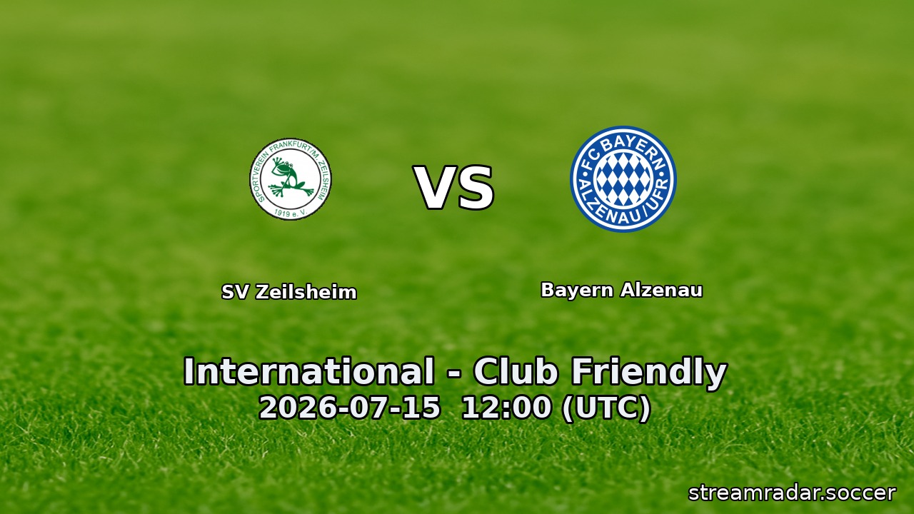 SV Zeilsheim vs Bayern Alzenau