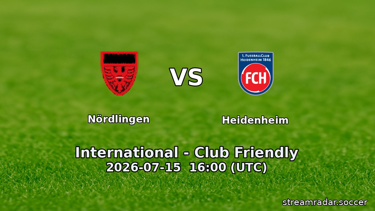 Nördlingen vs Heidenheim