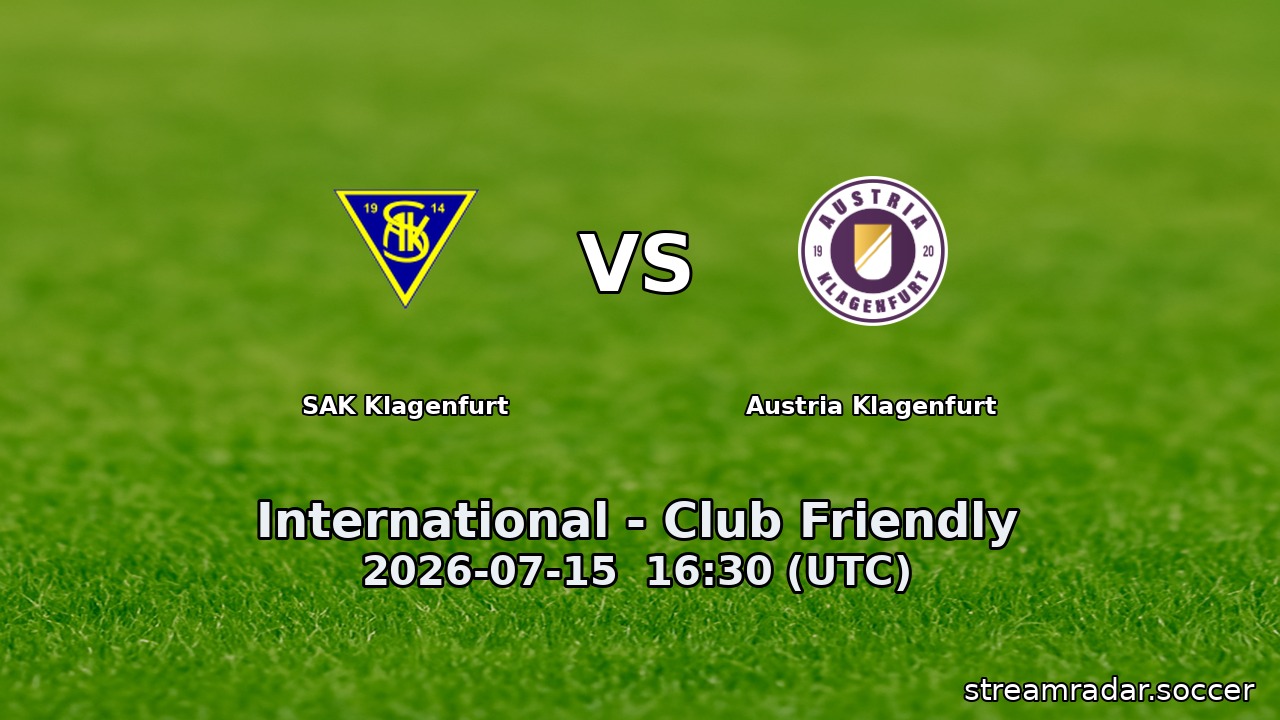 SAK Klagenfurt vs Austria Klagenfurt