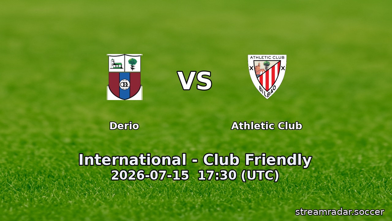 Derio vs Athletic Club