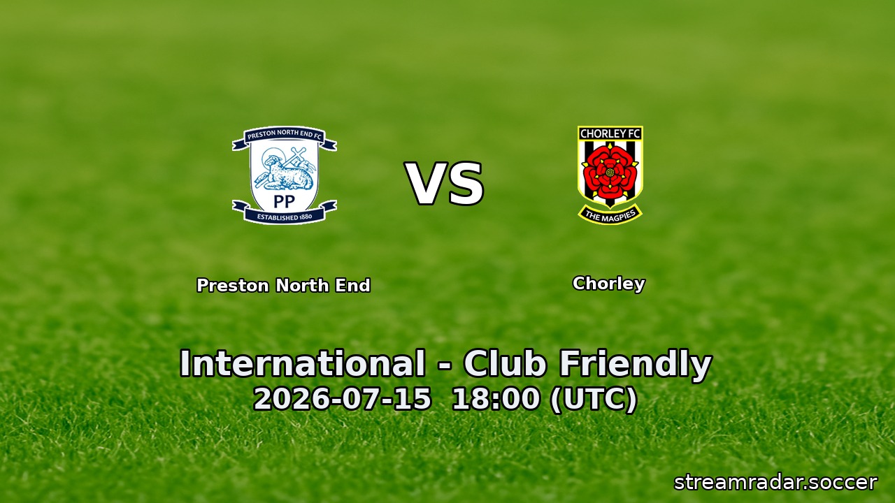Preston North End vs Chorley