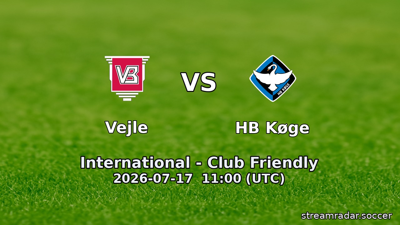 Vejle vs HB Køge