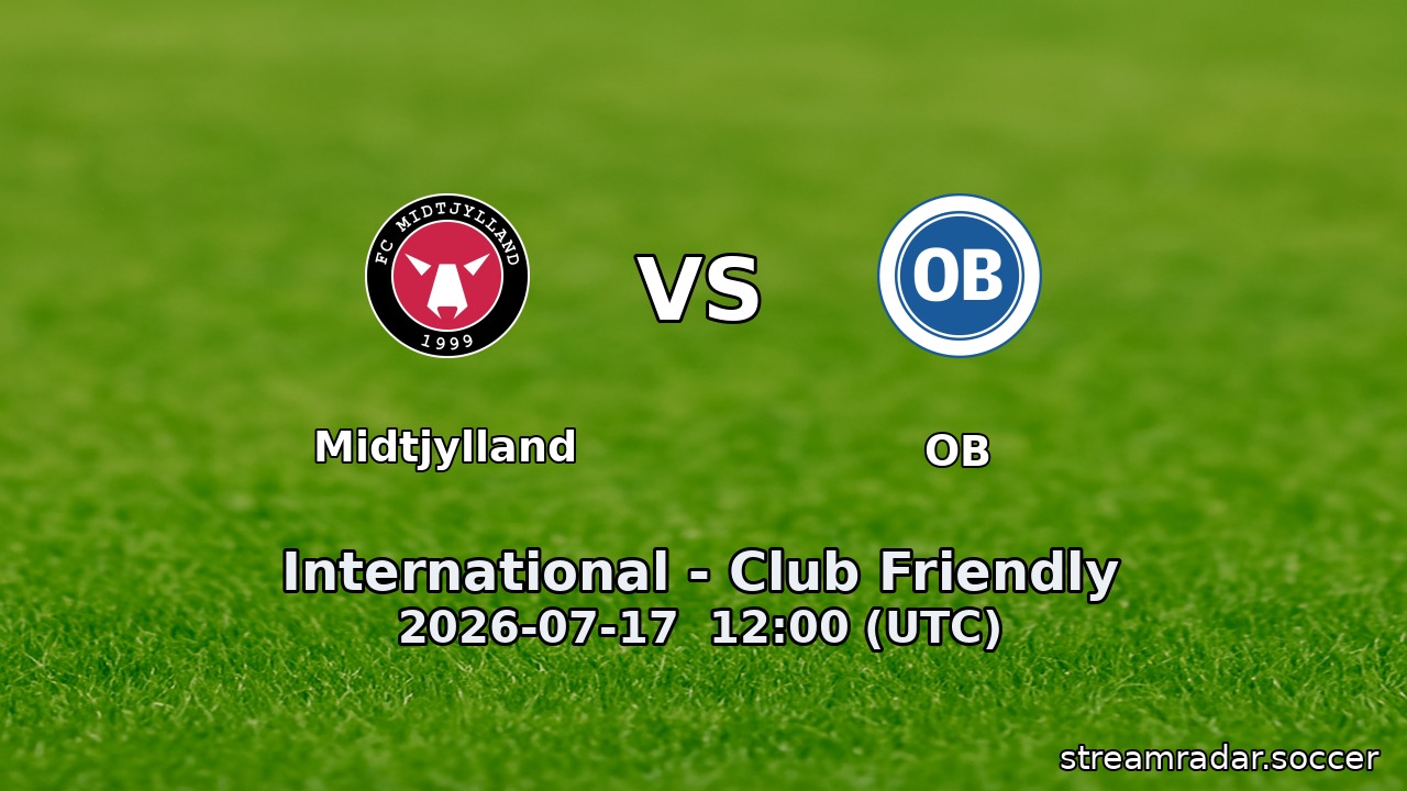 Midtjylland vs OB