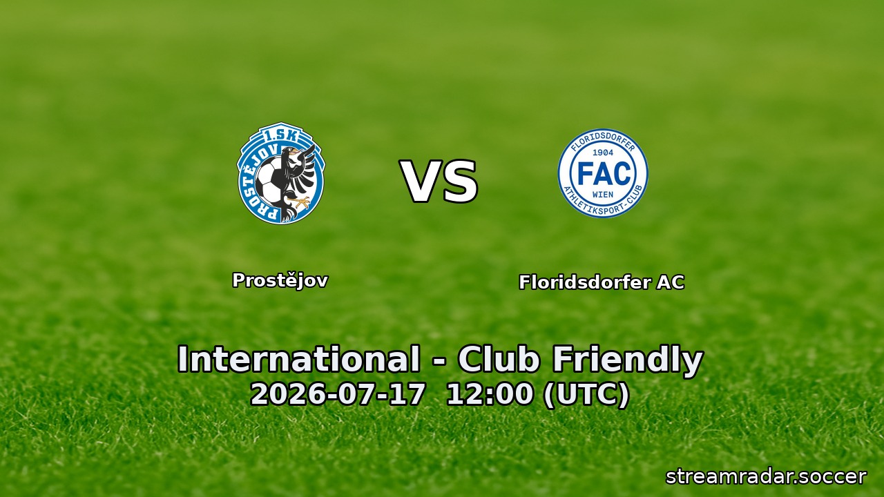 Prostějov vs Floridsdorfer AC