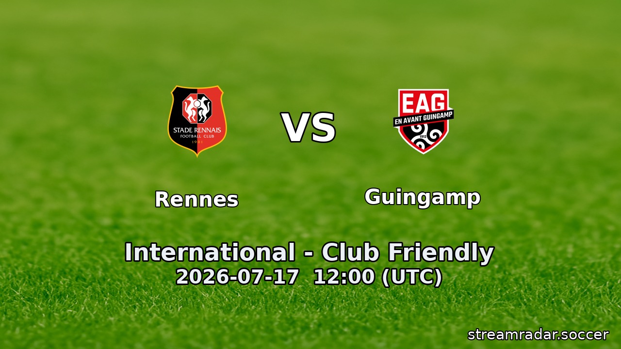 Rennes vs Guingamp