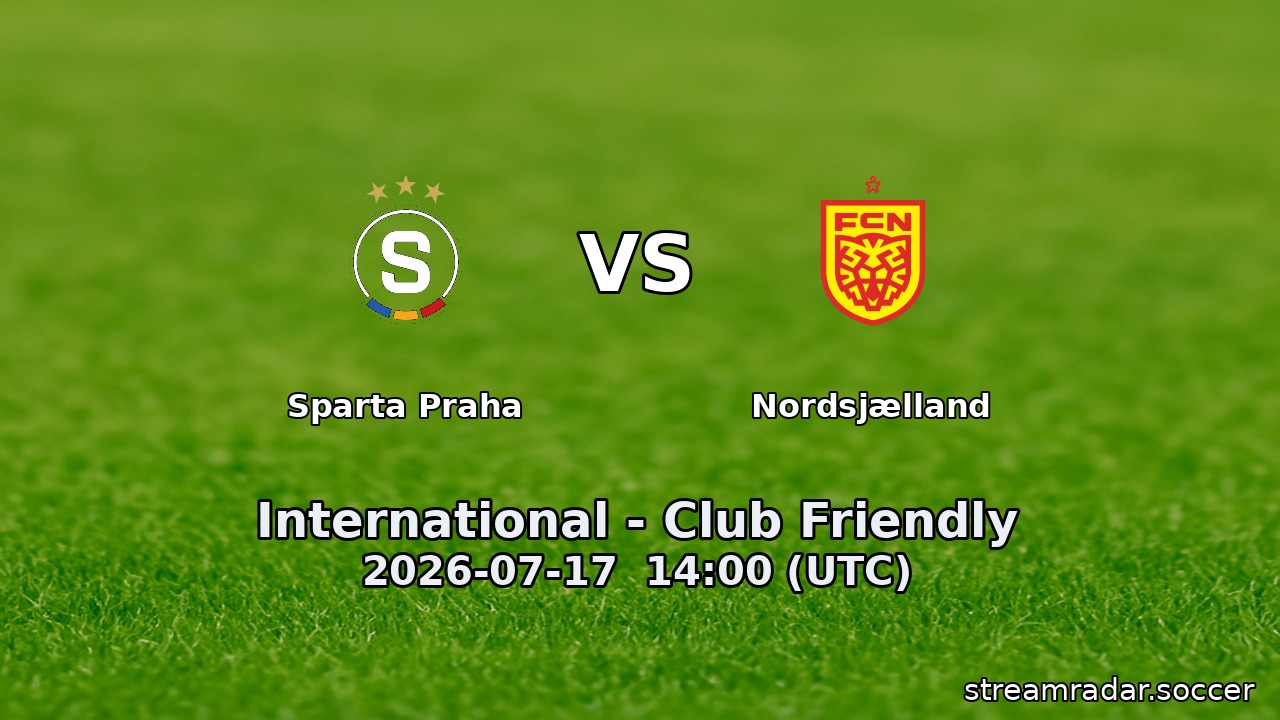 Sparta Praha vs Nordsjælland