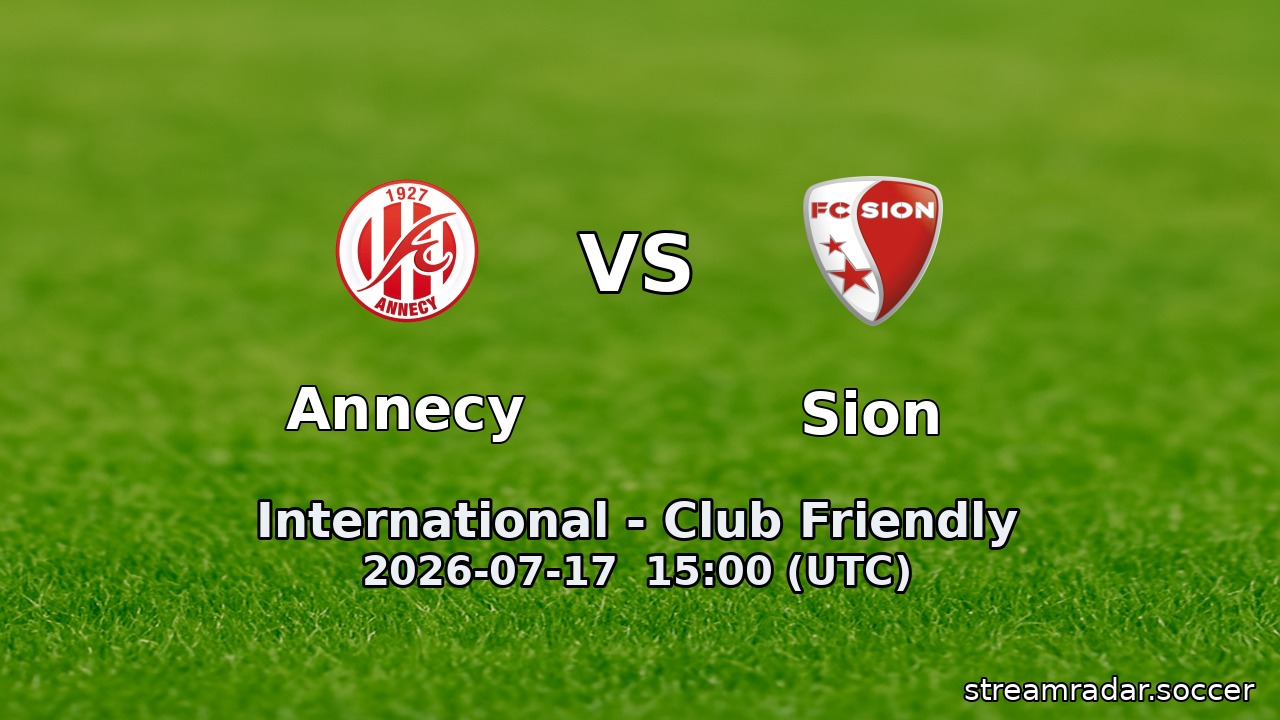 Annecy vs Sion