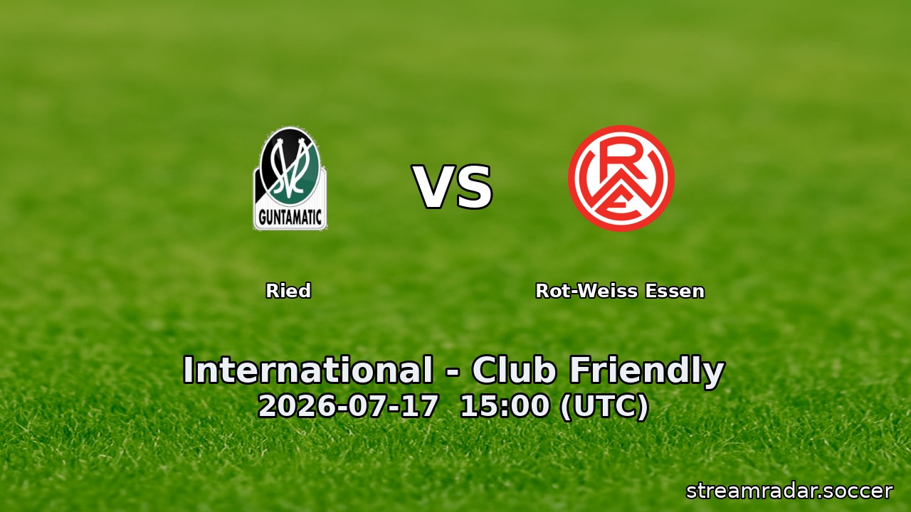 Ried vs Rot-Weiss Essen