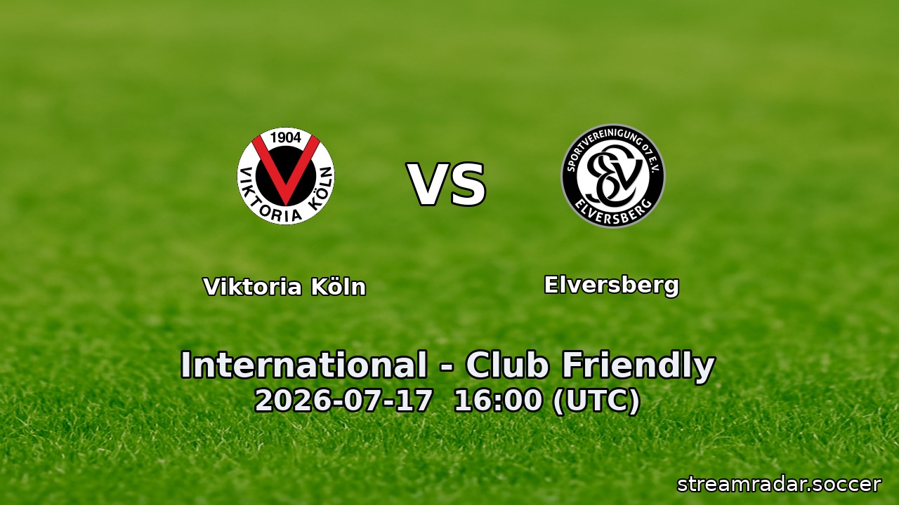 Viktoria Köln vs Elversberg