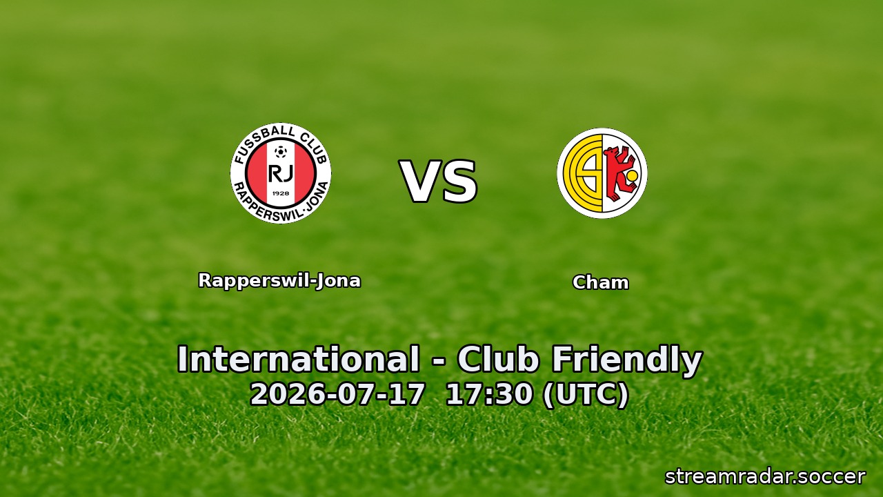 Rapperswil-Jona vs Cham