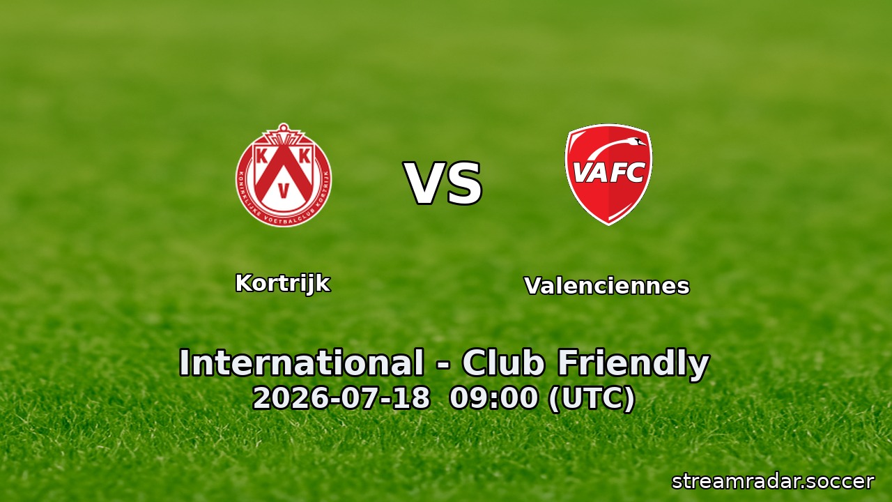 Kortrijk vs Valenciennes