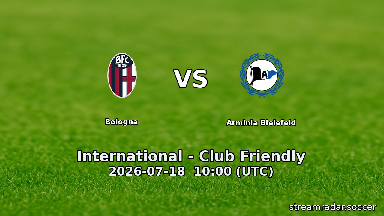 Bologna vs Arminia Bielefeld