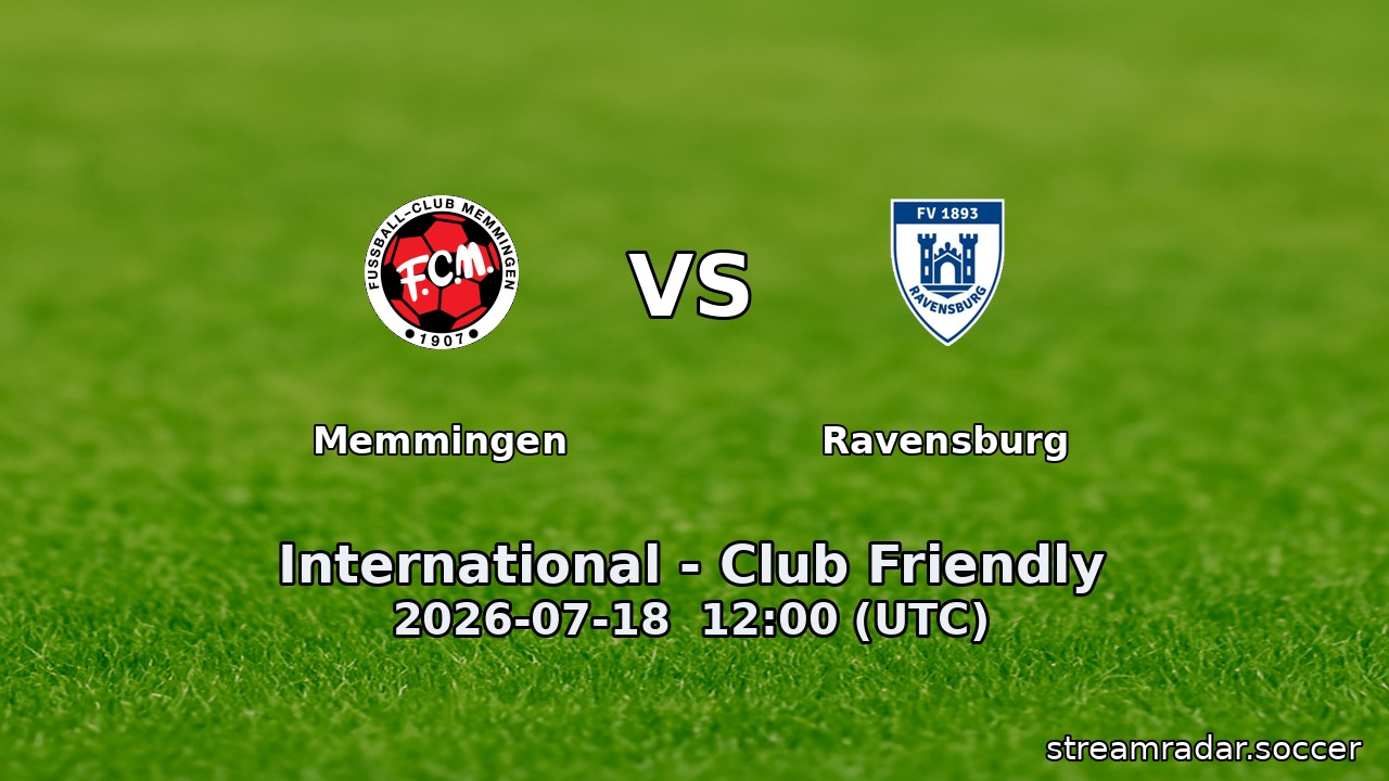 Memmingen vs Ravensburg