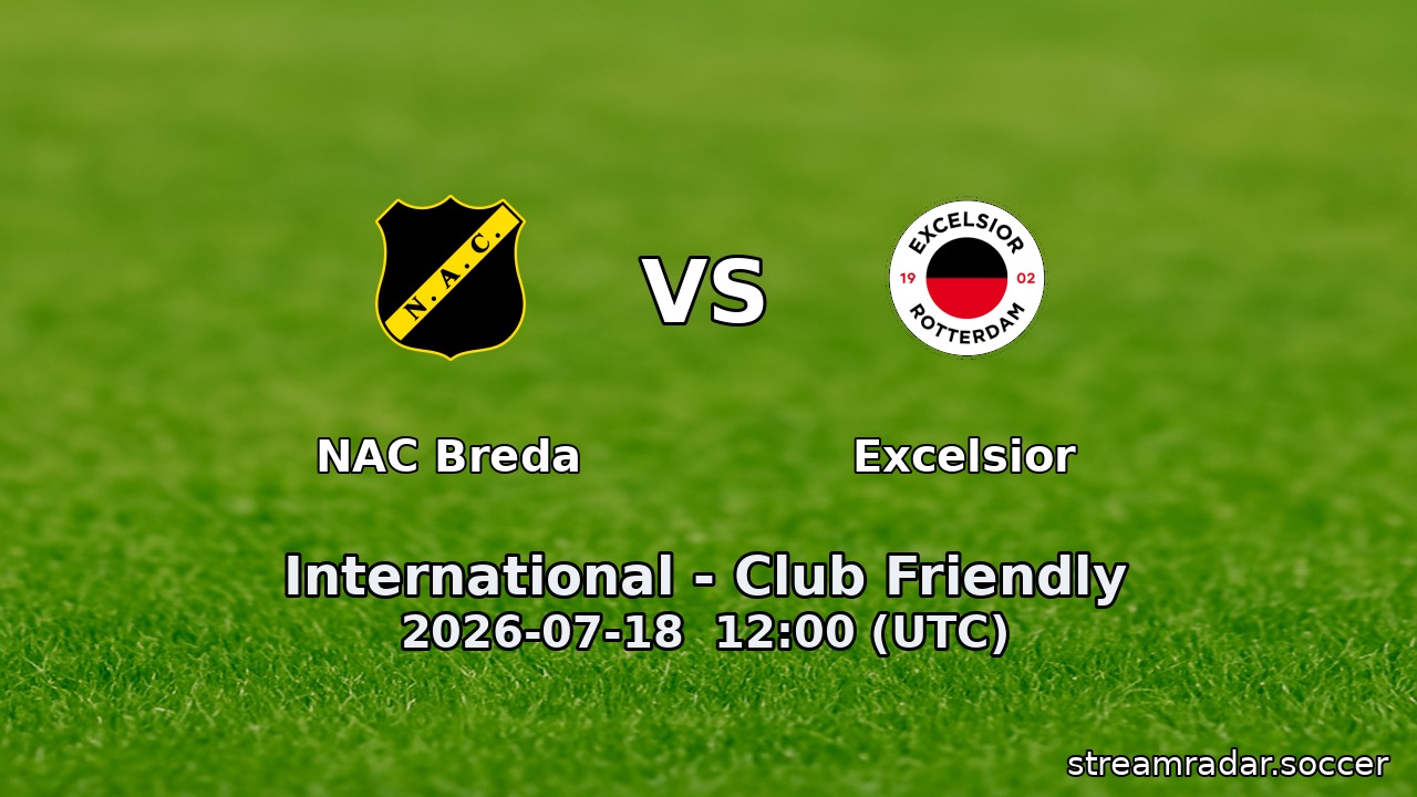 NAC Breda vs Excelsior