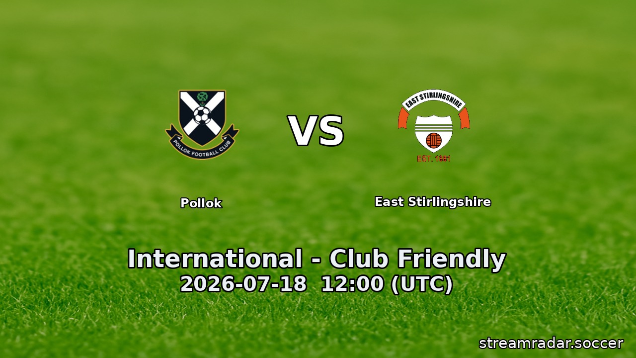Pollok vs East Stirlingshire
