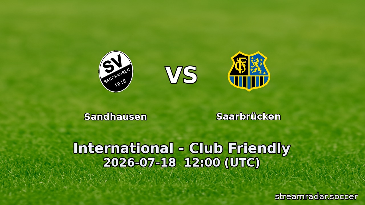 Sandhausen vs Saarbrücken