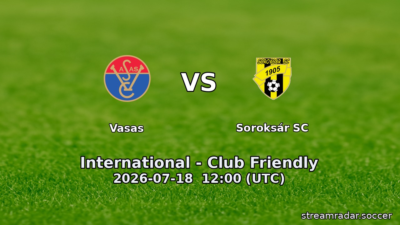 Vasas vs Soroksár SC