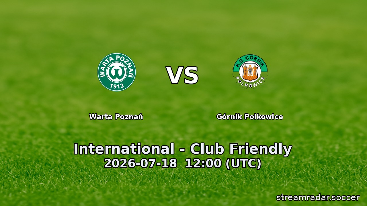 Warta Poznań vs Górnik Polkowice